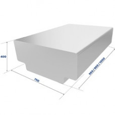 Алюминиевая чушка 560x750x400 мм А7 ГОСТ 11070-2019