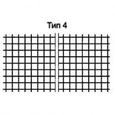 Нержавеющая сварная сетка тип 4 100x150x10x10 мм ГОСТ 23279-2012